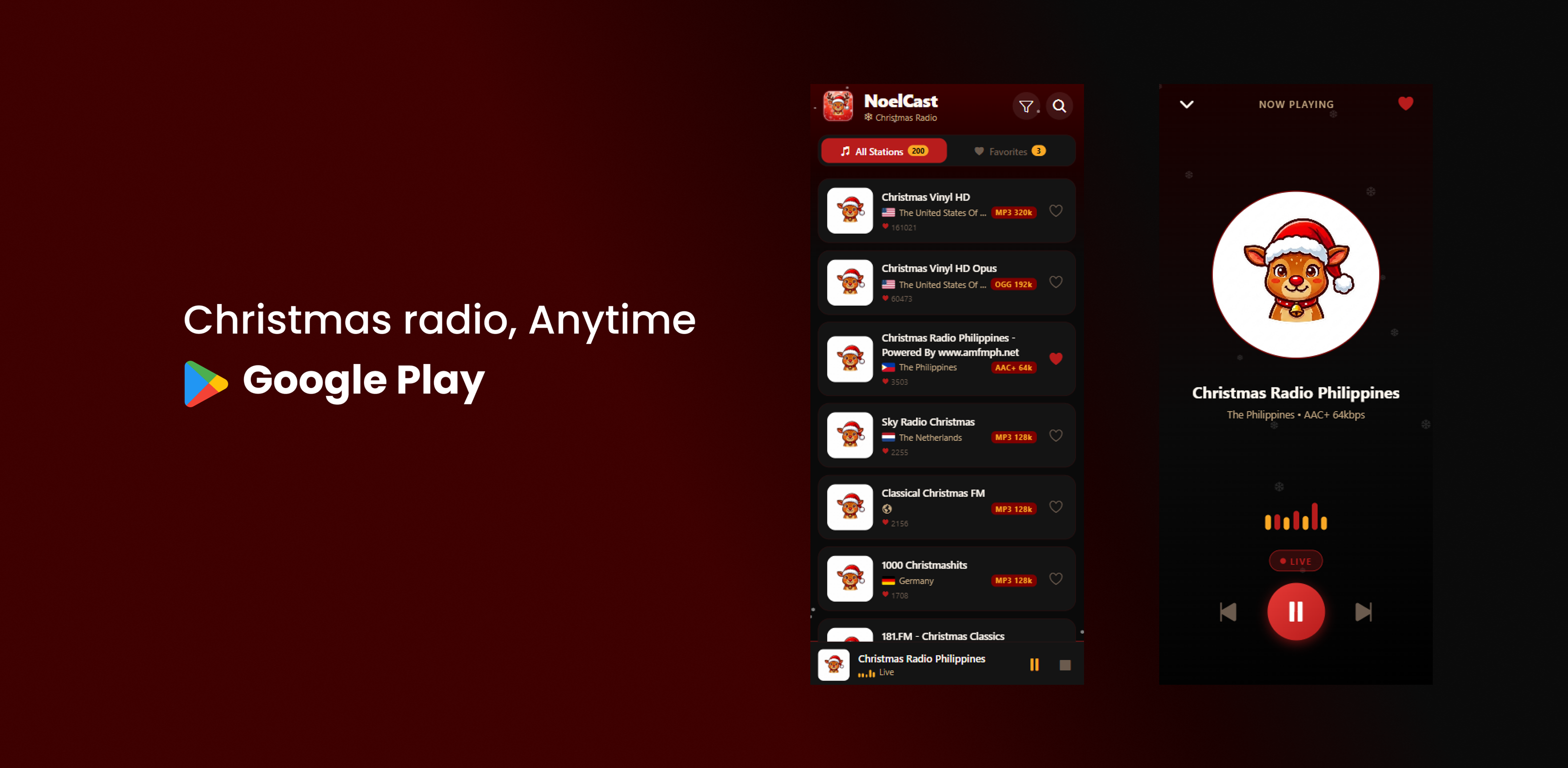 NoelCast: Christmas Radio